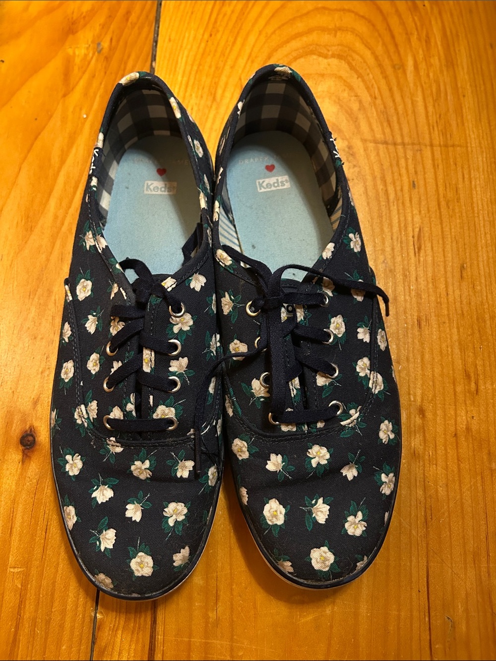 Keds/Draper James Navy Floral Champion